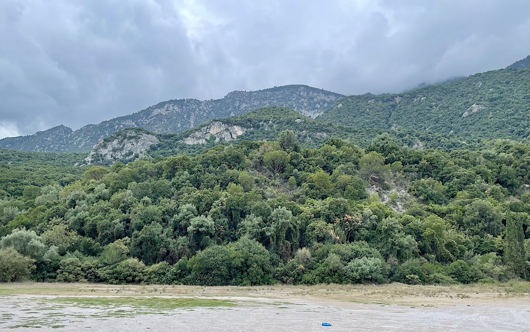 We think the goat path might have been up there.