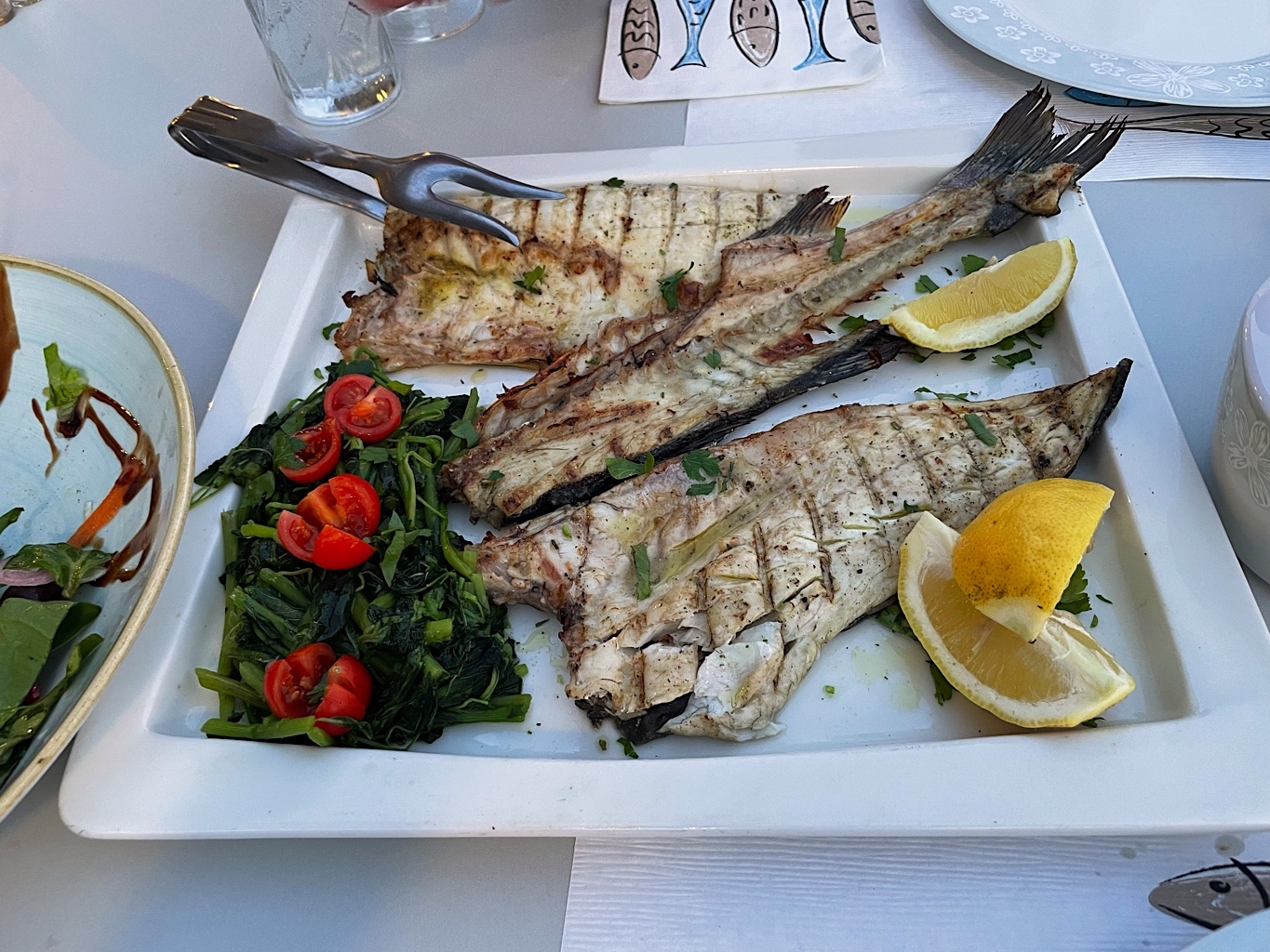 Our carefully chosen fish