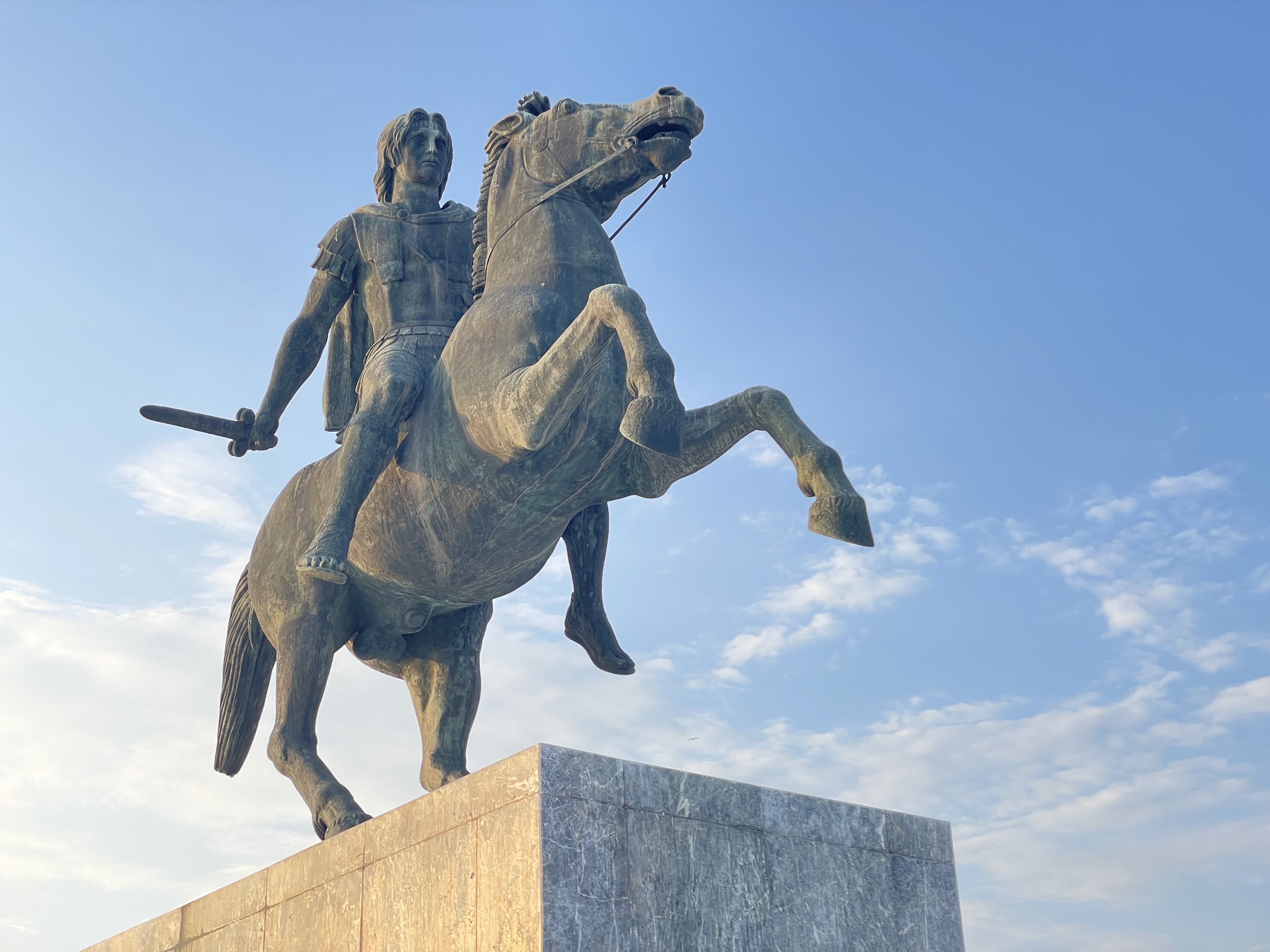 Alexander. On the super-popular touristic waterfront promenade.