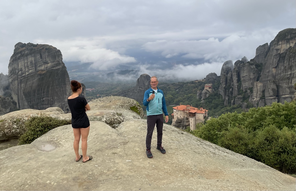 This is the rock from which people like to watch the sunset.