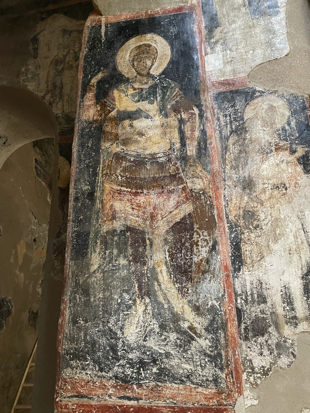 Seems like AI might be ideal for figuring out what these frescoes must have originally looked like.
