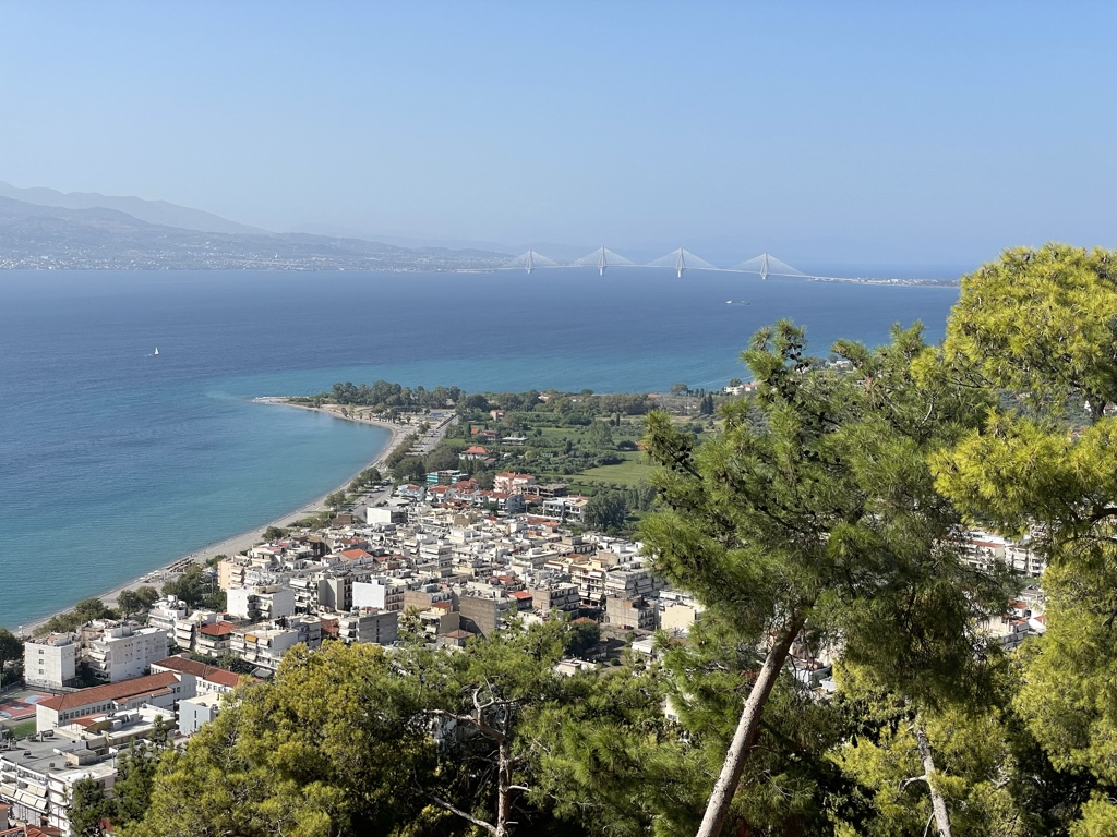 Chris and I climbed up to see the Venetian fortress