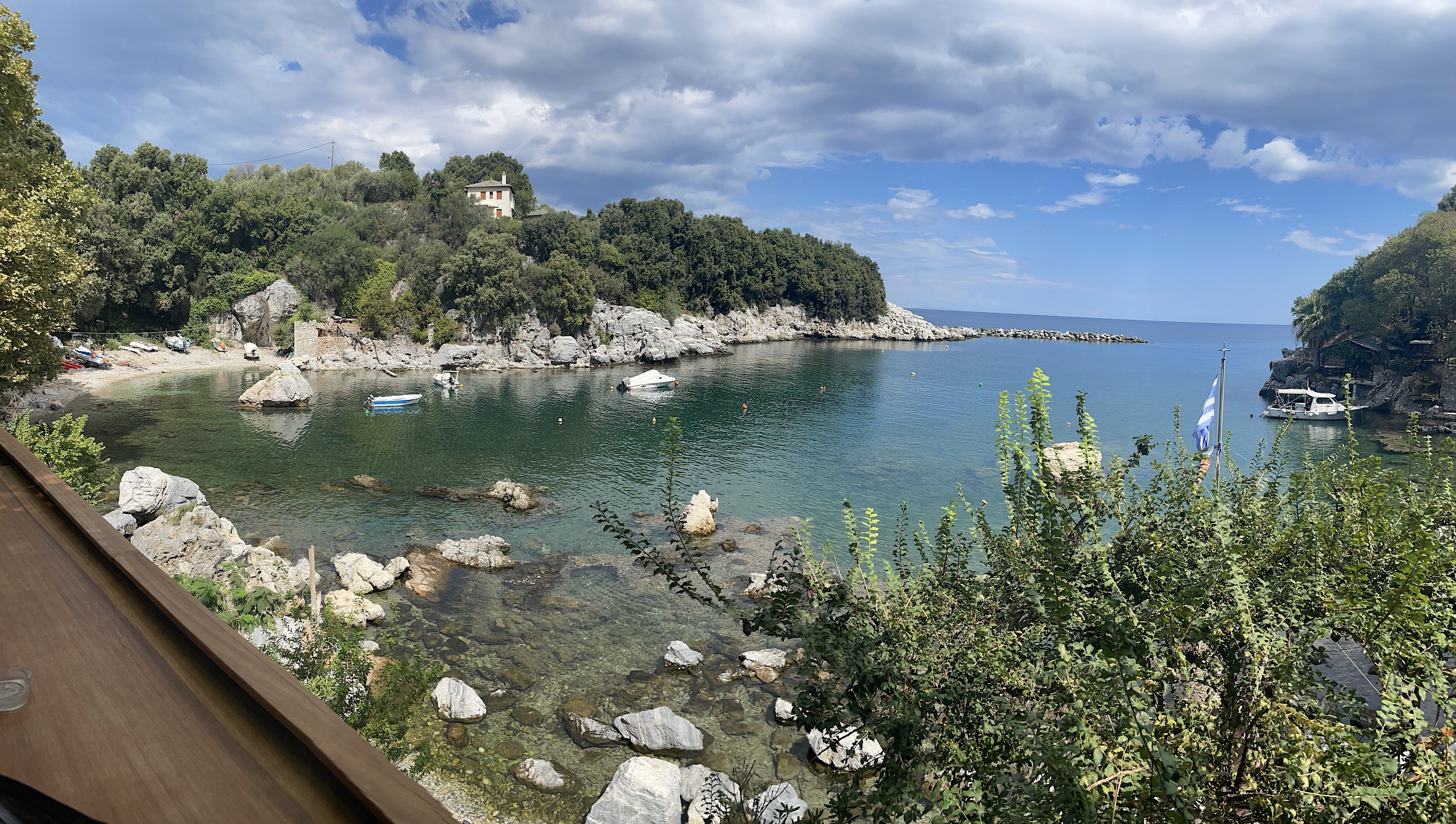 The “Dancing Queen” scene from Mamma Mia was filmed here.