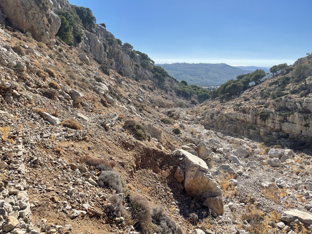 Where did the trail go?