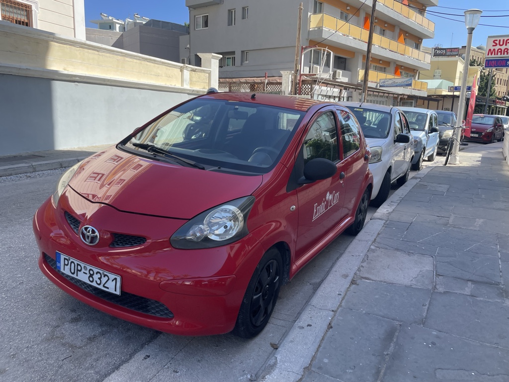 Don’t even try to park by the Old Town or the ferry port. Side streets are the answer.