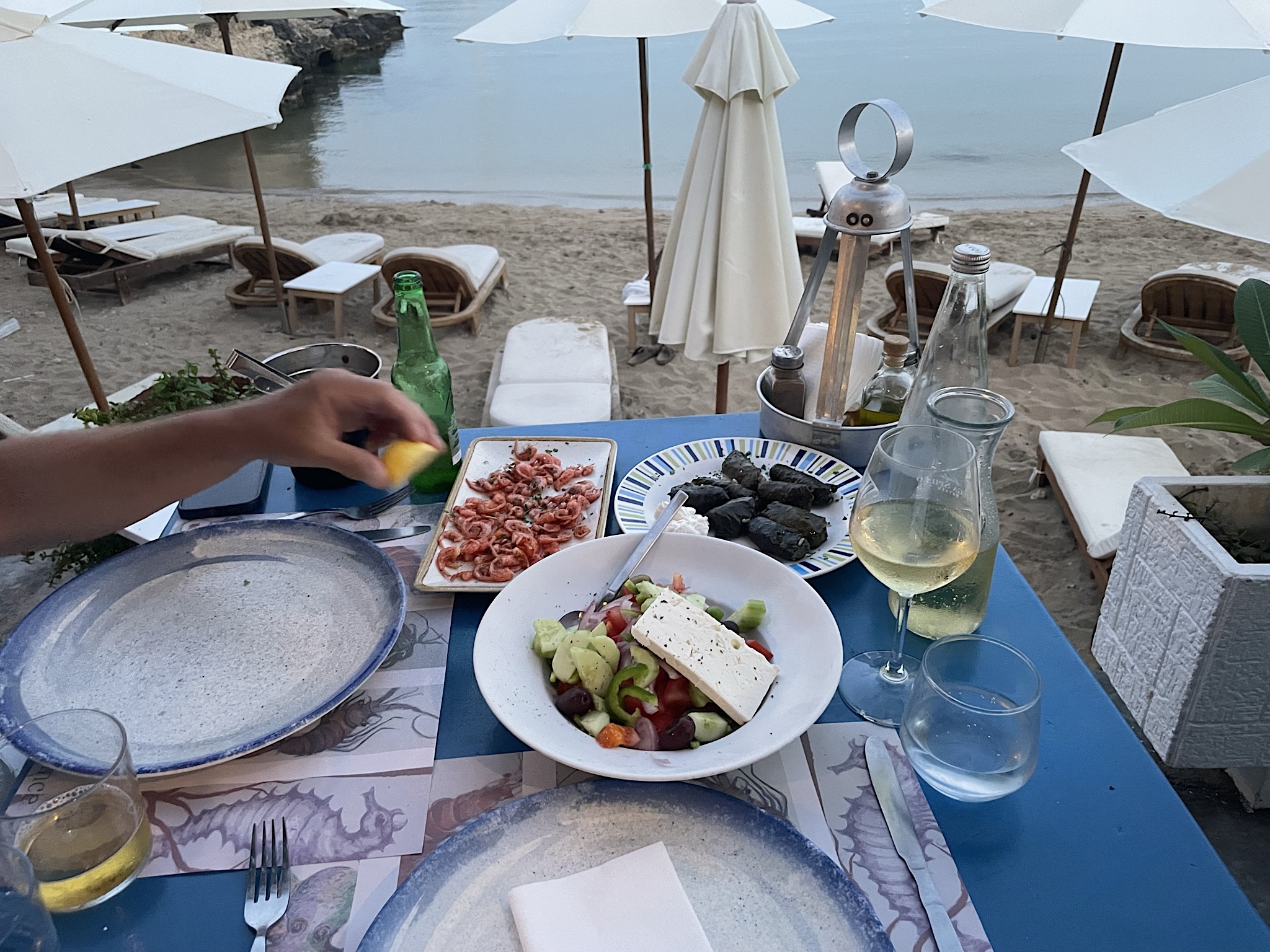 Pretty much every meal we had in Greece was awesome like this.