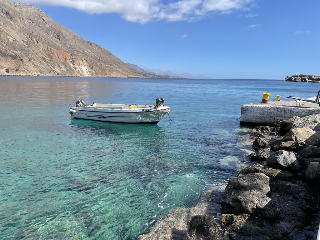 Loutro is the perfect place to do nothing, because there is basically nothing to do.