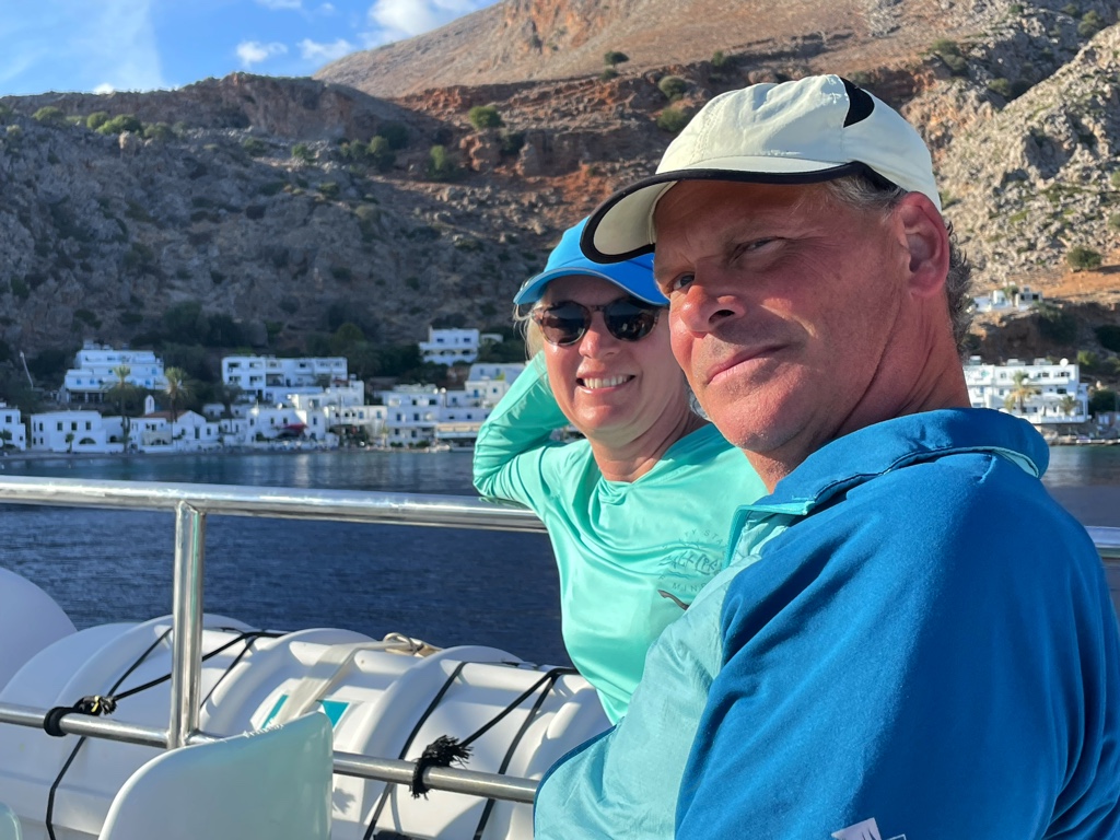 Return to Loutro (briefly).