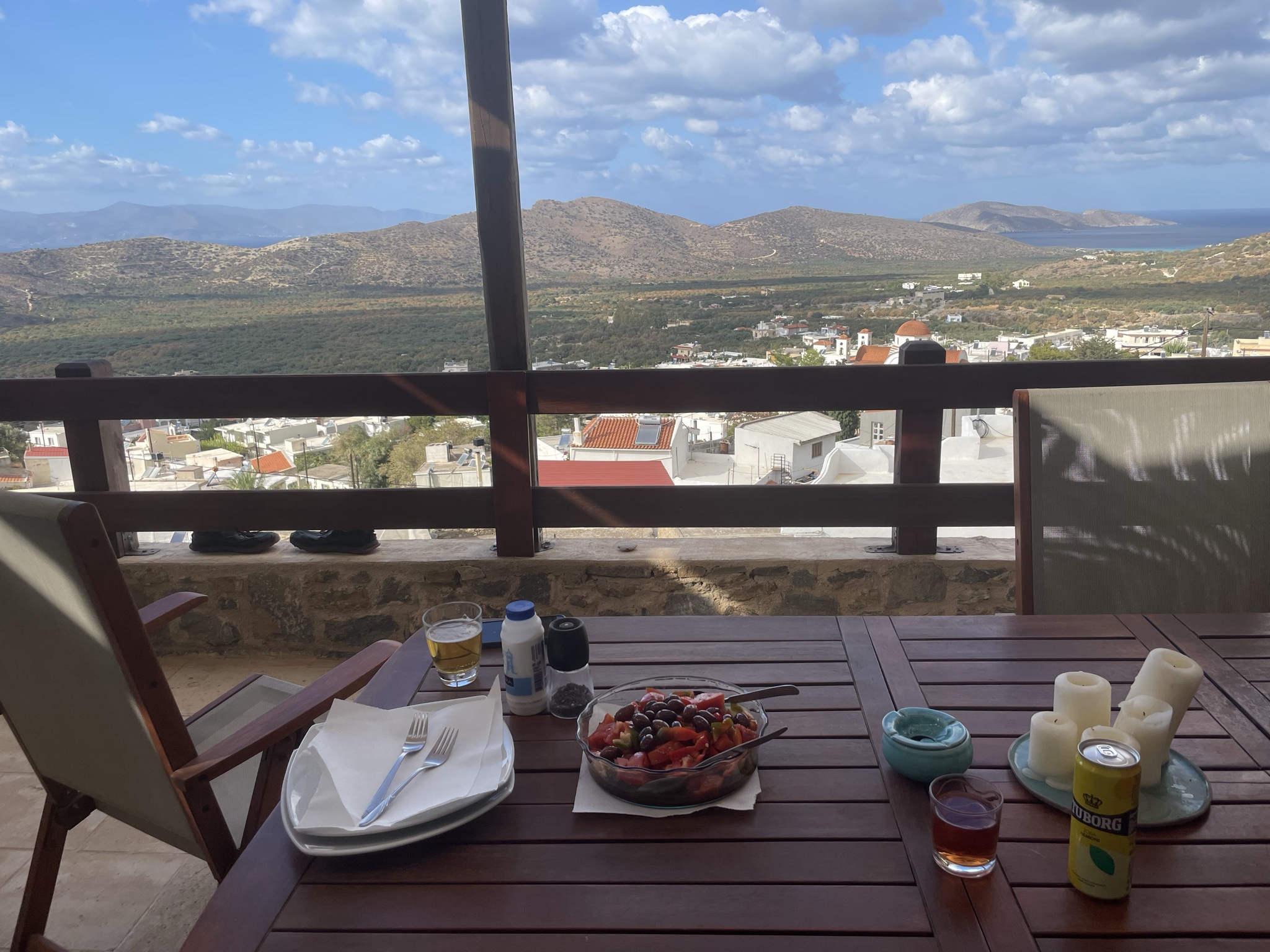 Starting the day with a nice breakfast!