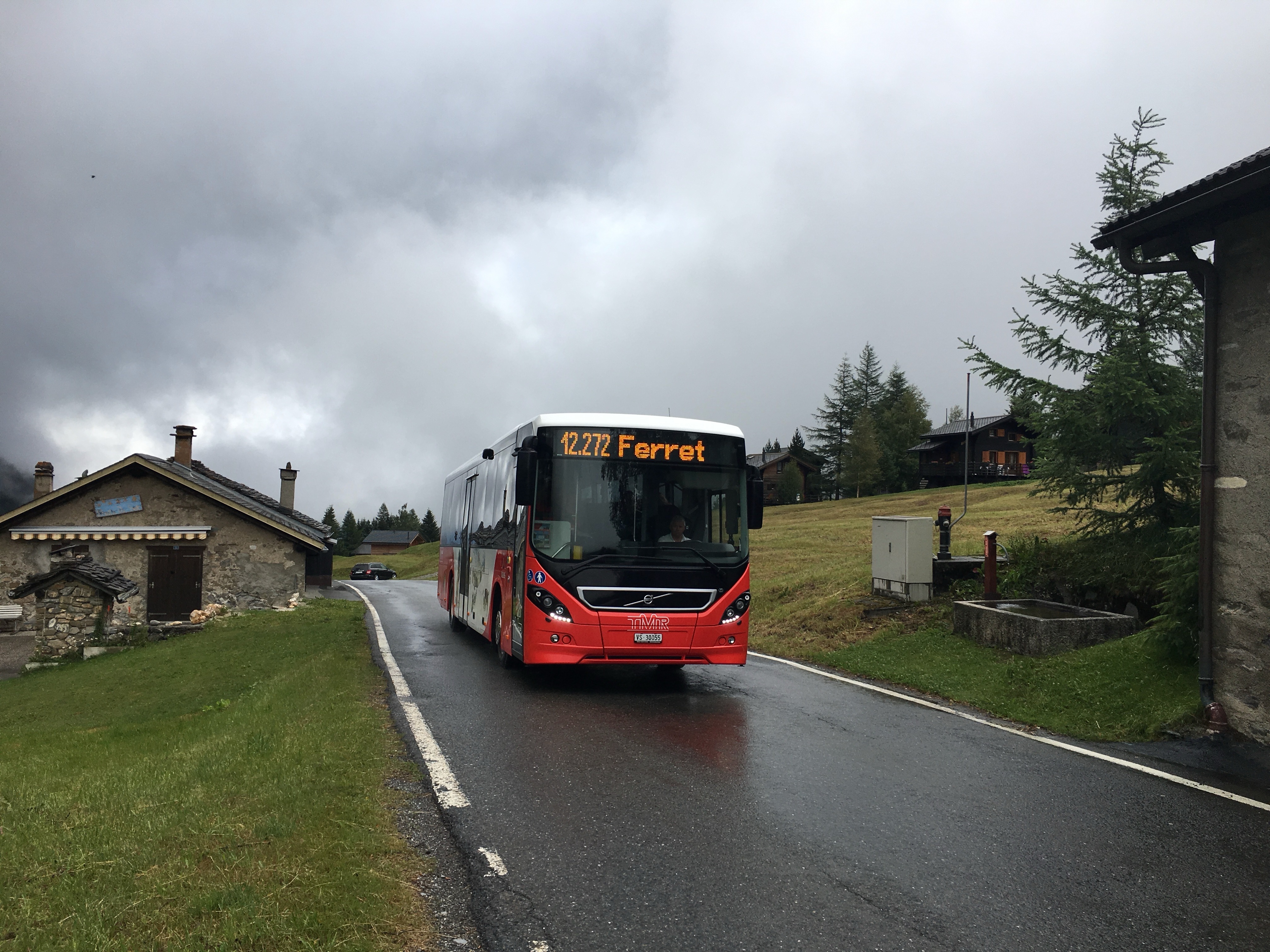 Maybe taking the bus in the rain make sense after all….