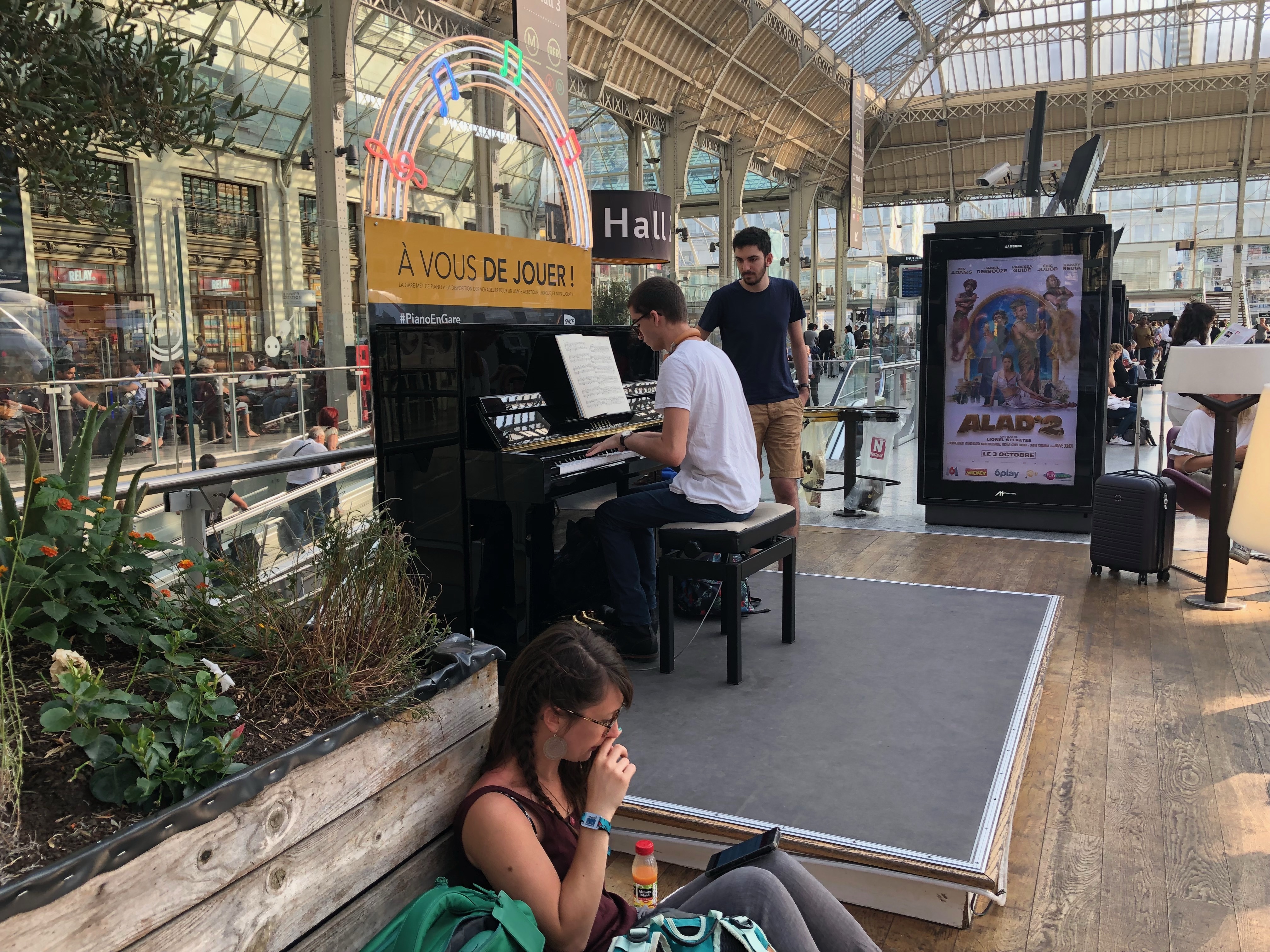 We left from the Gare de Lyon.