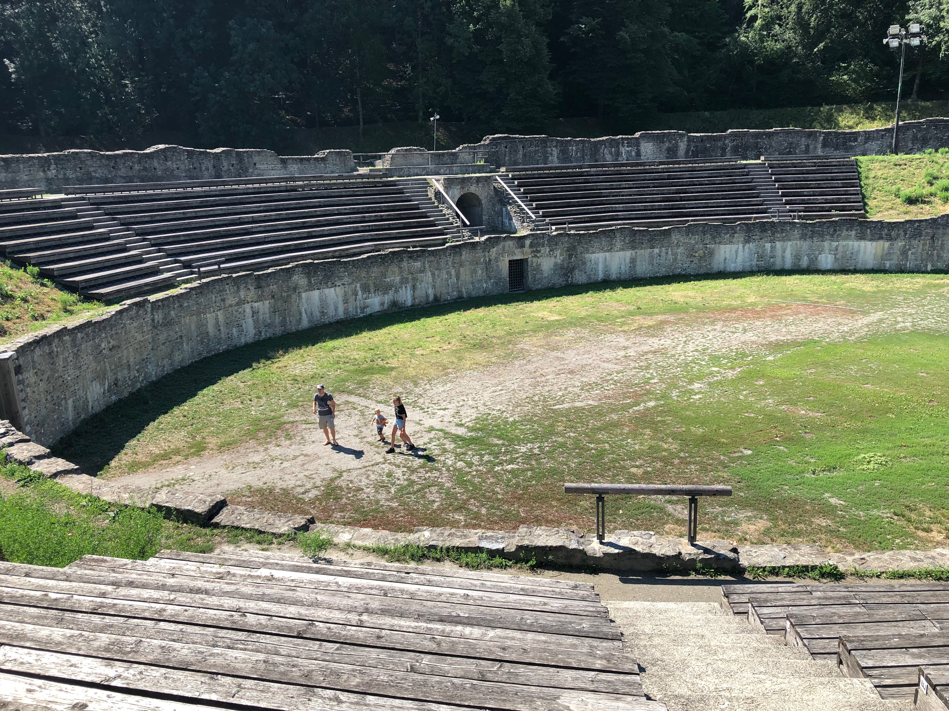 An old Roman amphitheatre