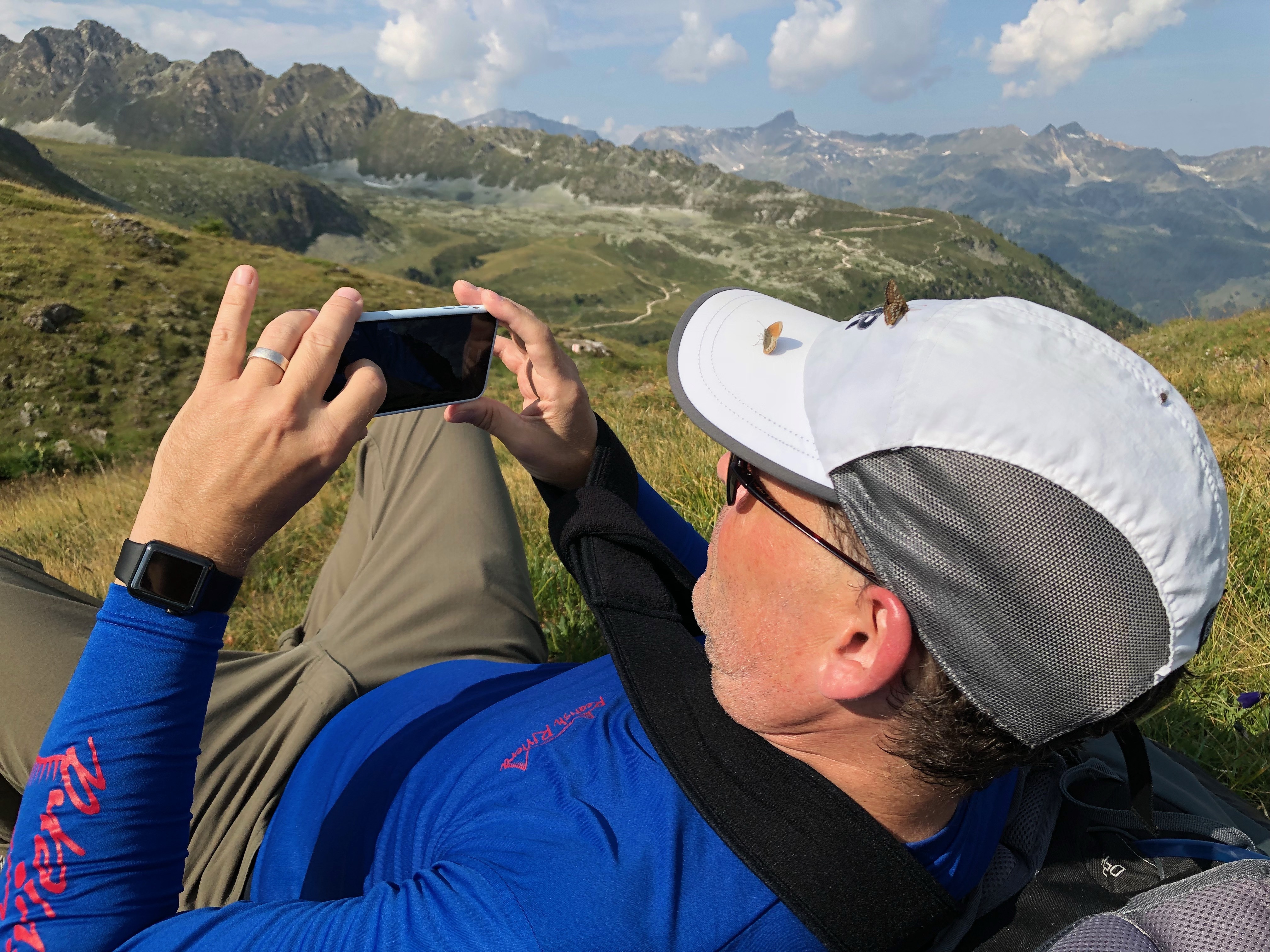 Chris made some new friends.