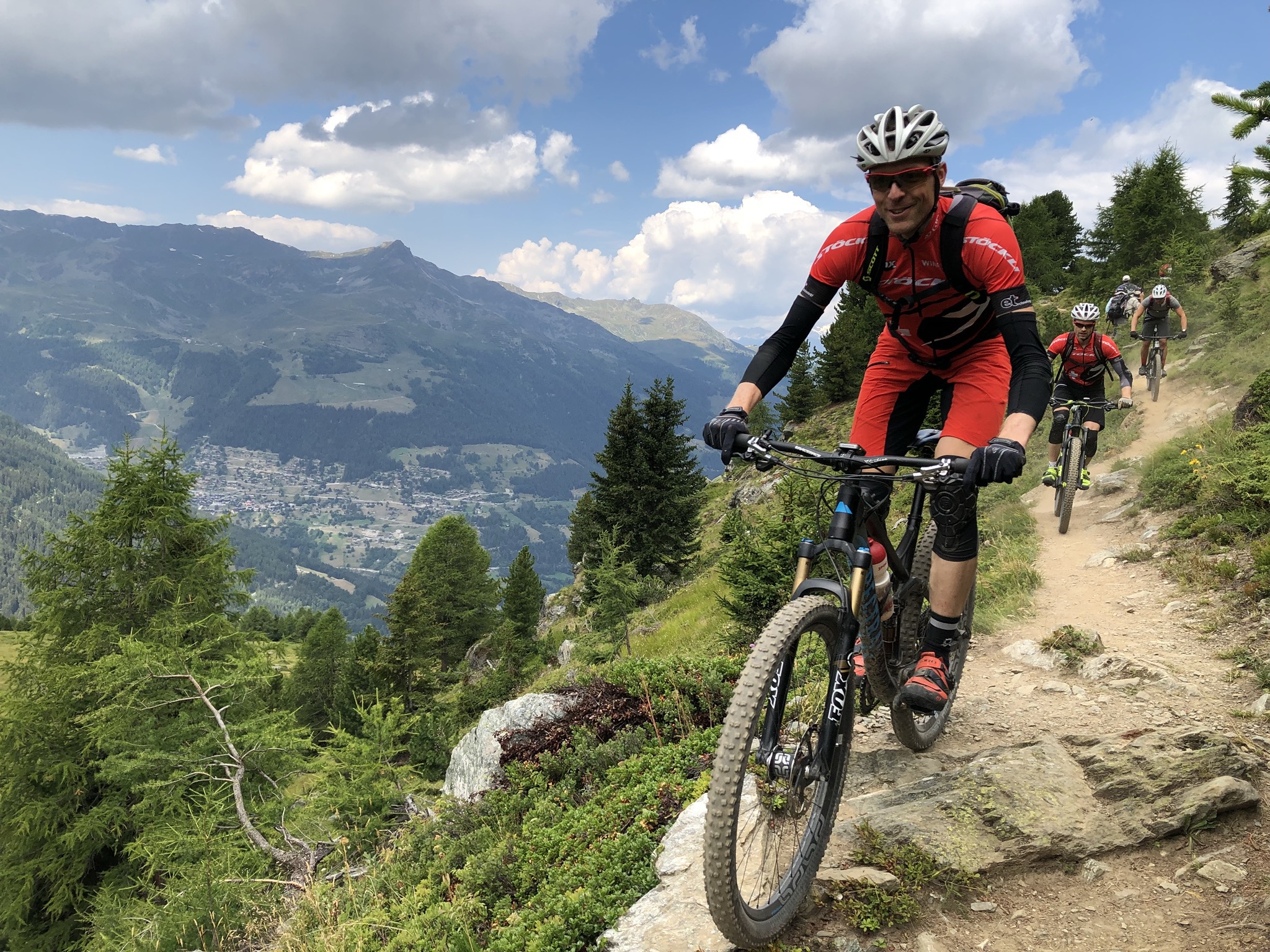 Mountain bikers love these trails.