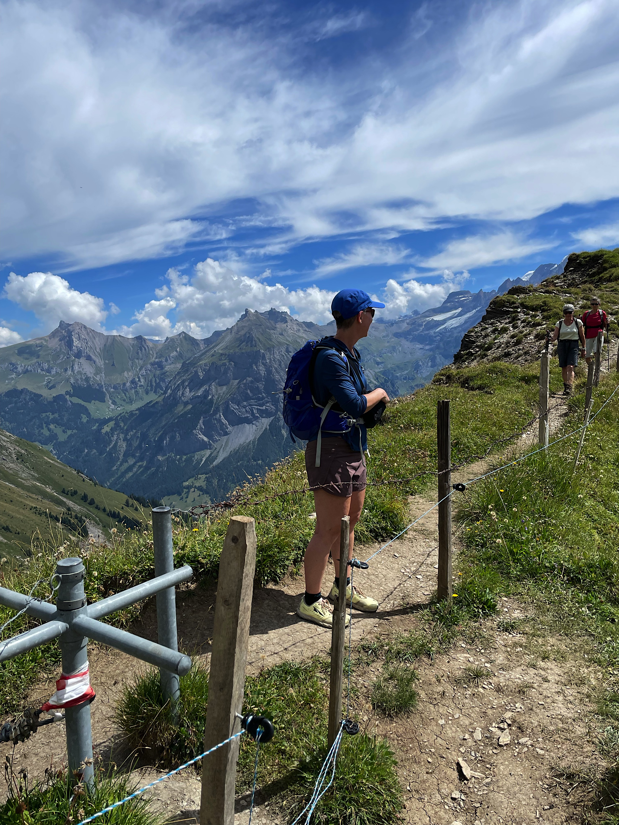 The ridge surprisingly didn’t feel that exposed and had a great view.