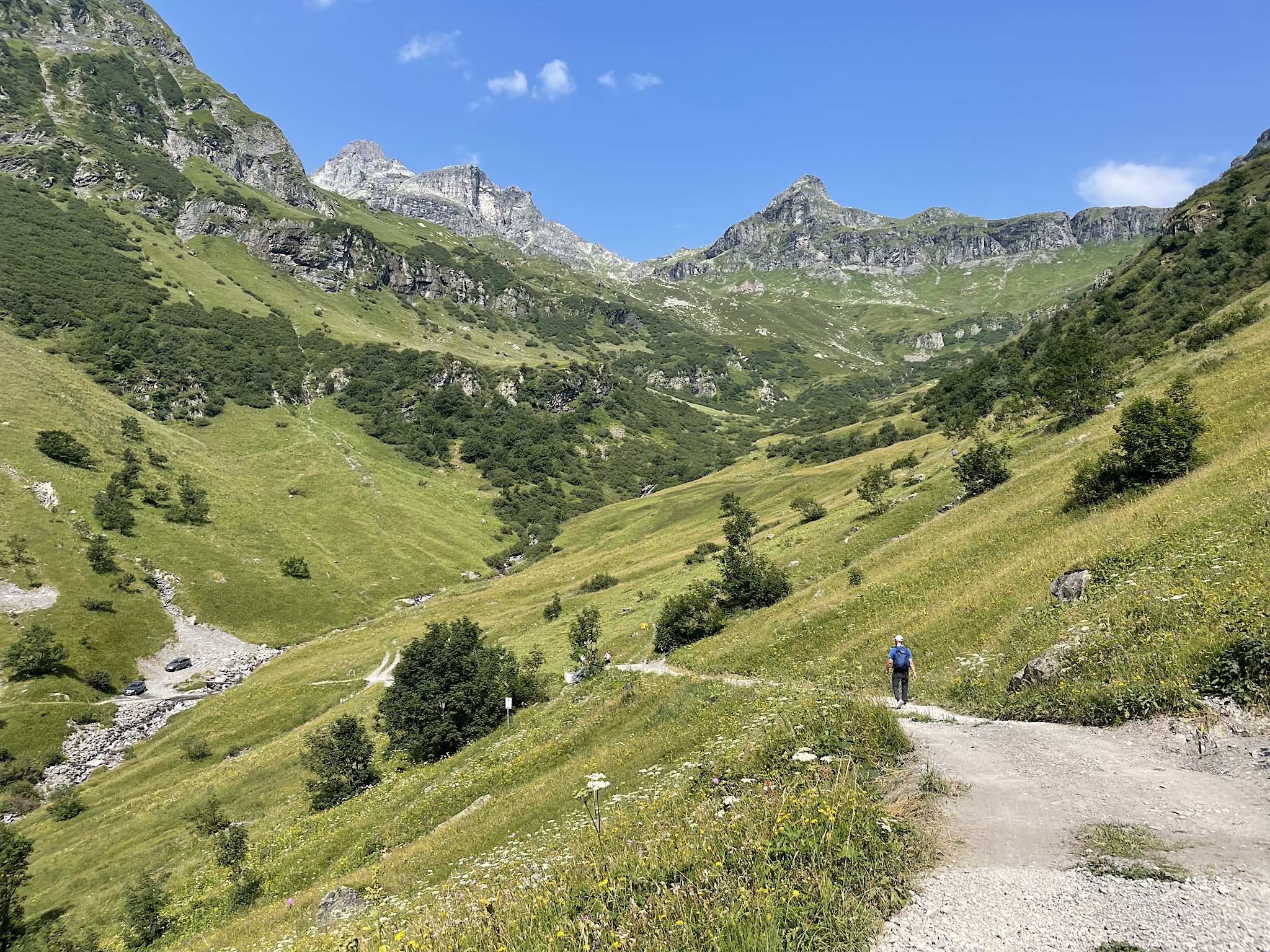 This was a beautiful walk and a good loosener after yesterday.