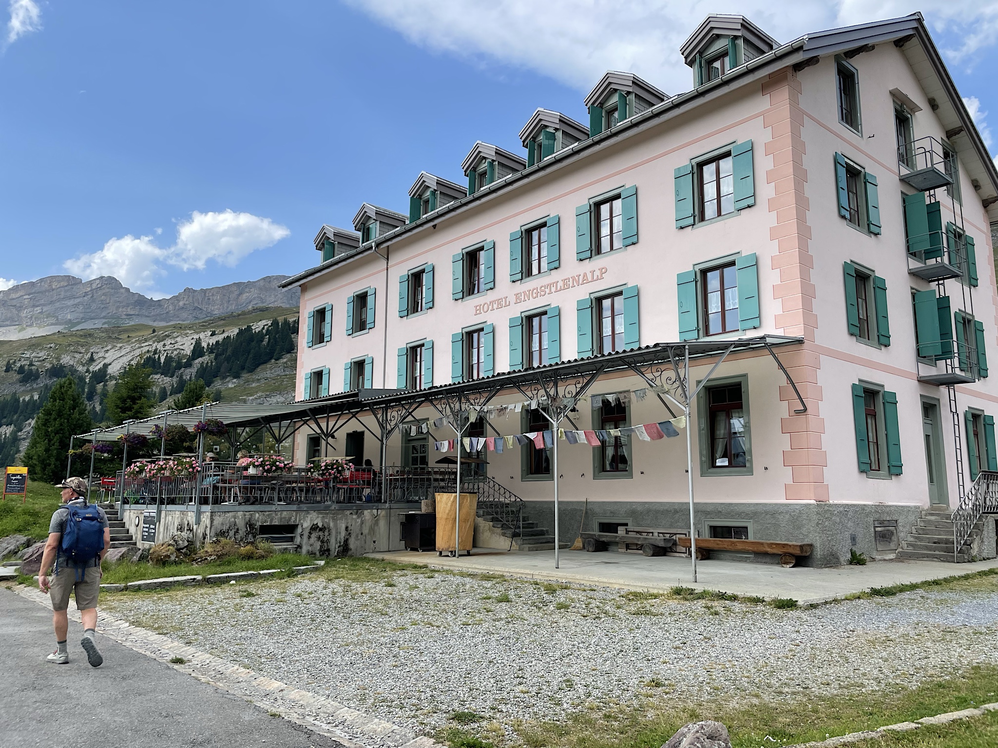 The auberge at Engslenalp