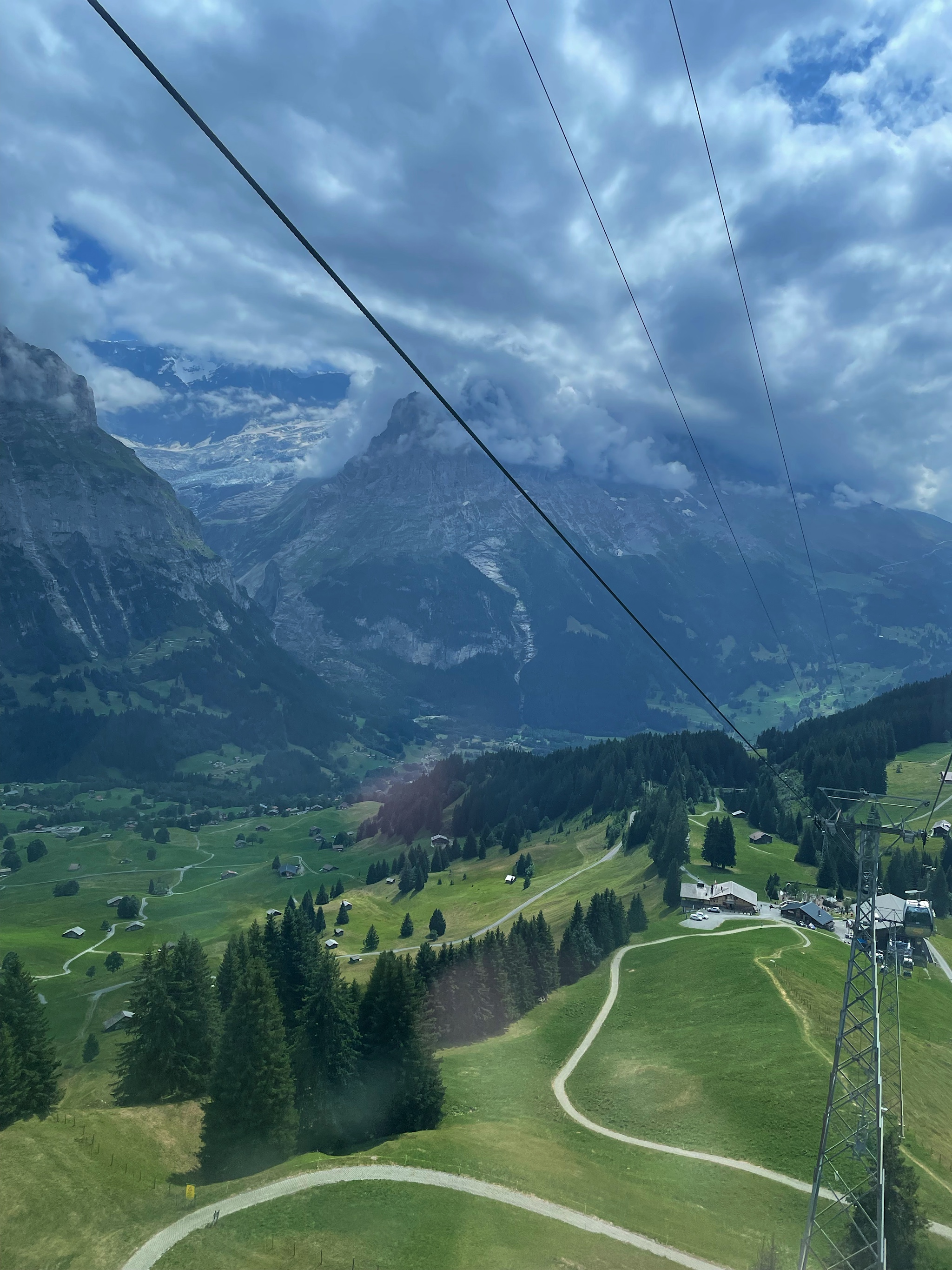 It’s a long ride down!