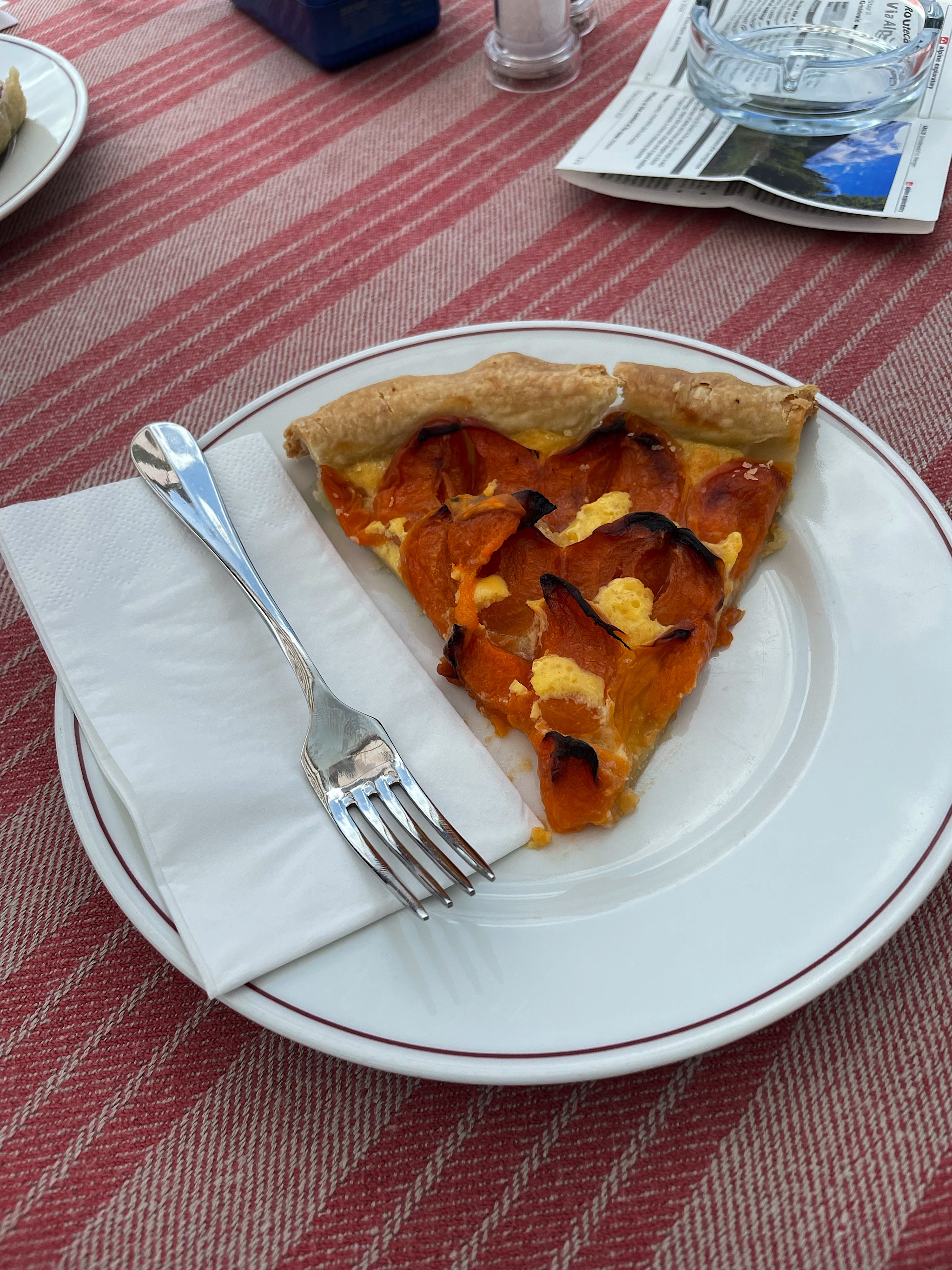 They make a mean apricot tart.