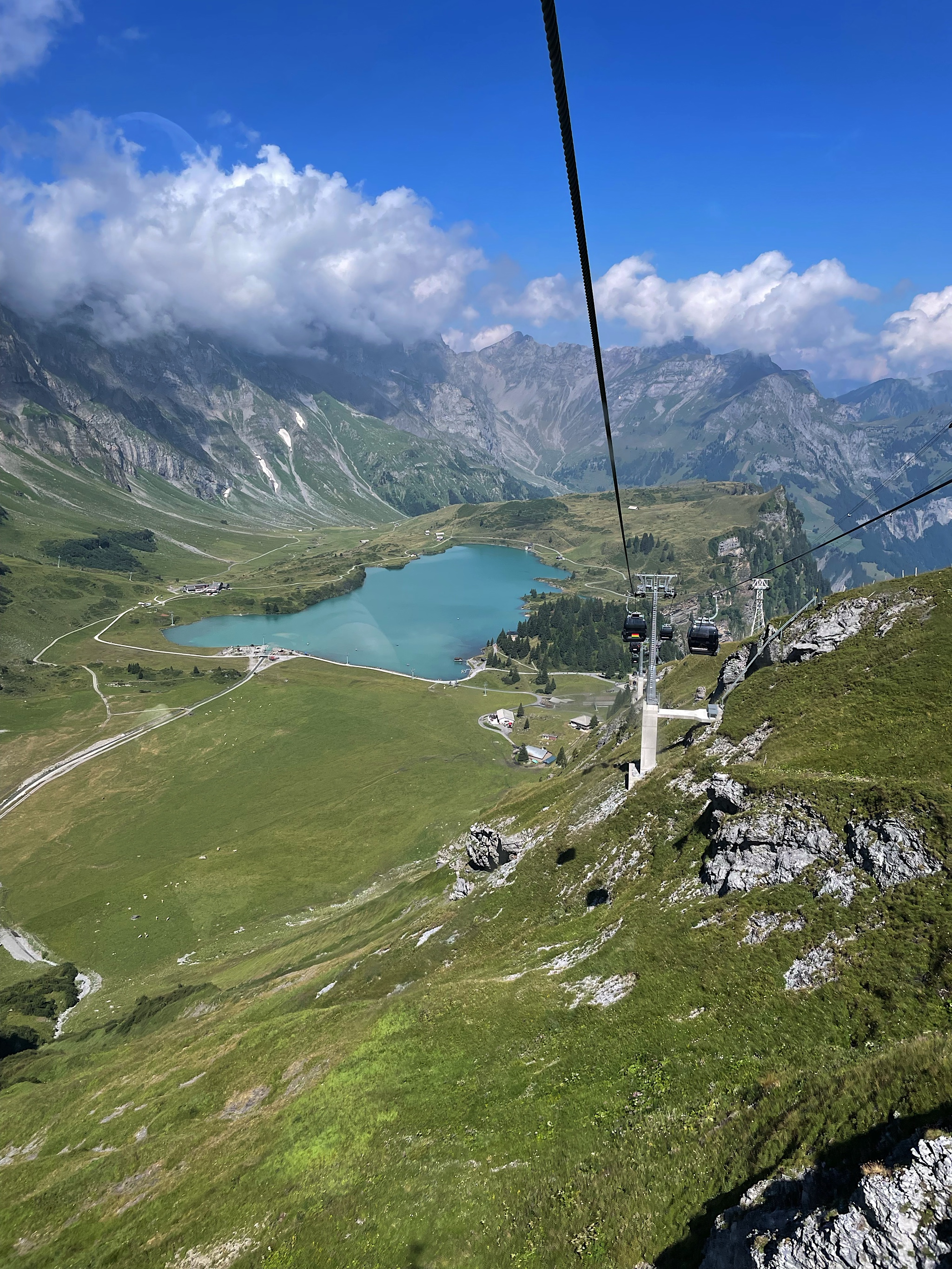 We passed over the Trübsee.