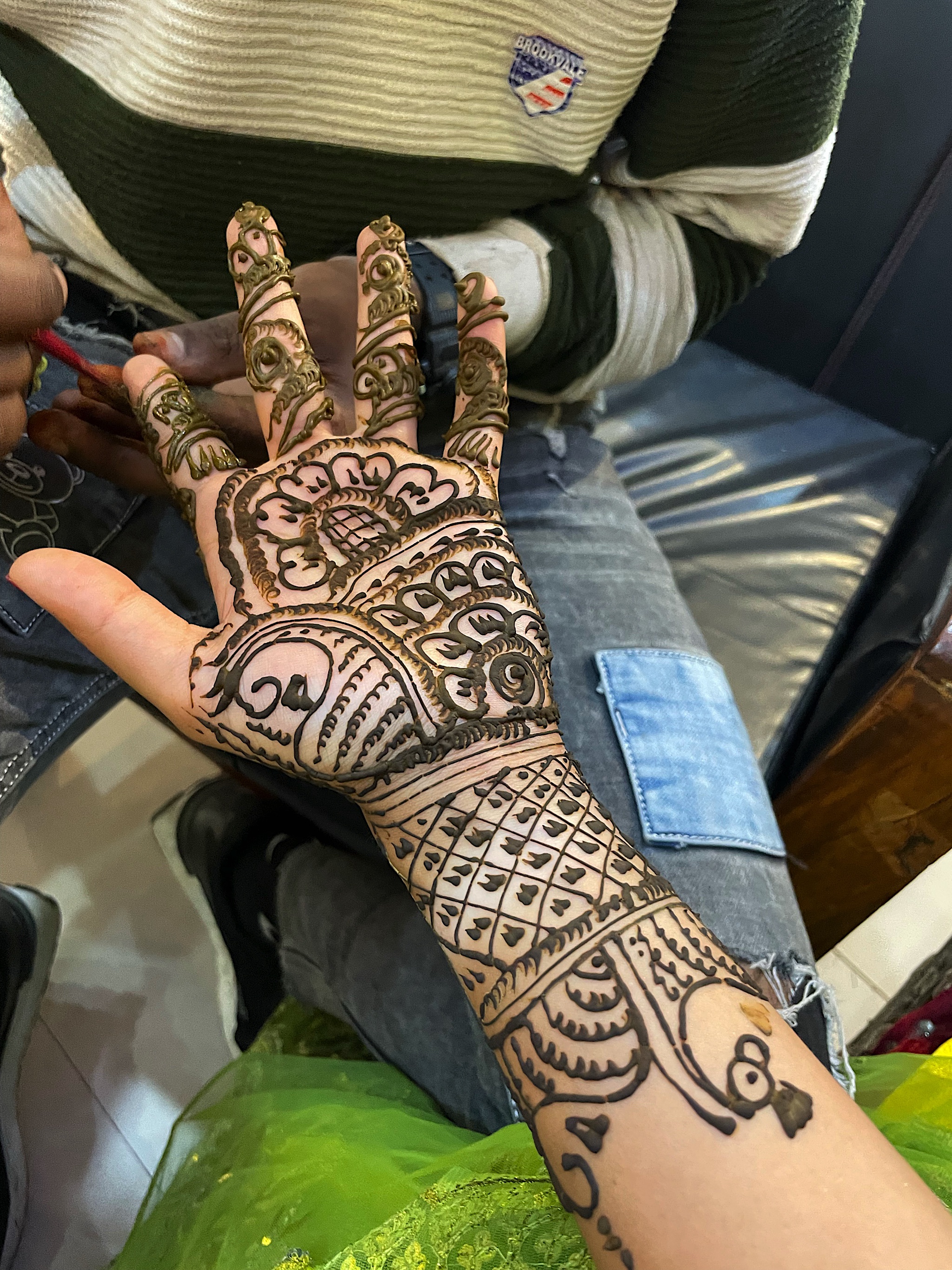 There were many events, including the super-fun “Henna Ceremony”.