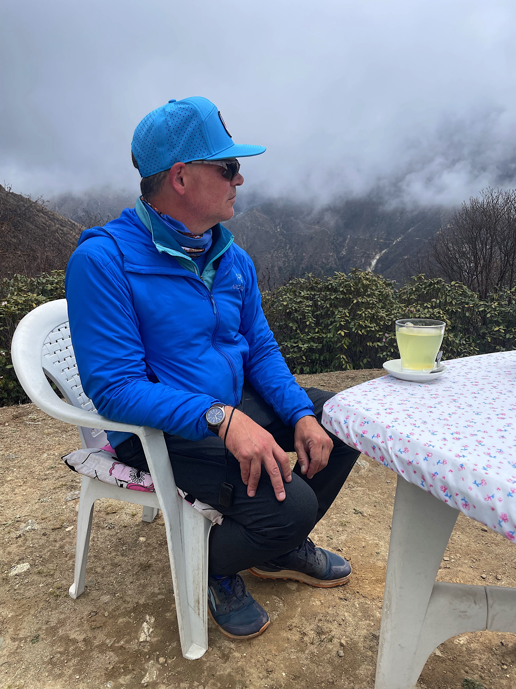 We had a great view of more clouds.